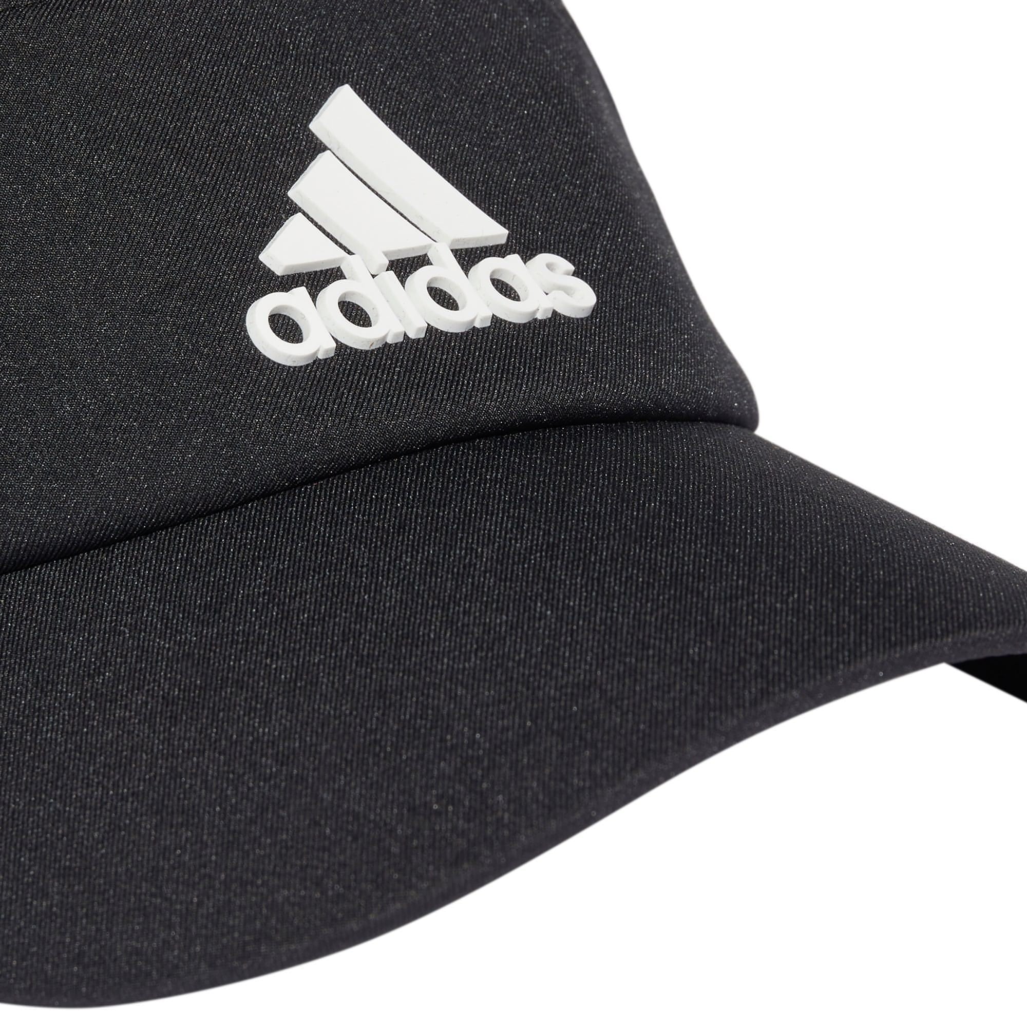 adidas AeroReady Mens Running Visor - Black