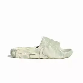 ADILETTE 22 SLIDES 'CREAM WHITE/LINEN GREEN'