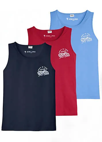 bonprix Pack of 3 Tank Tops | Grattan