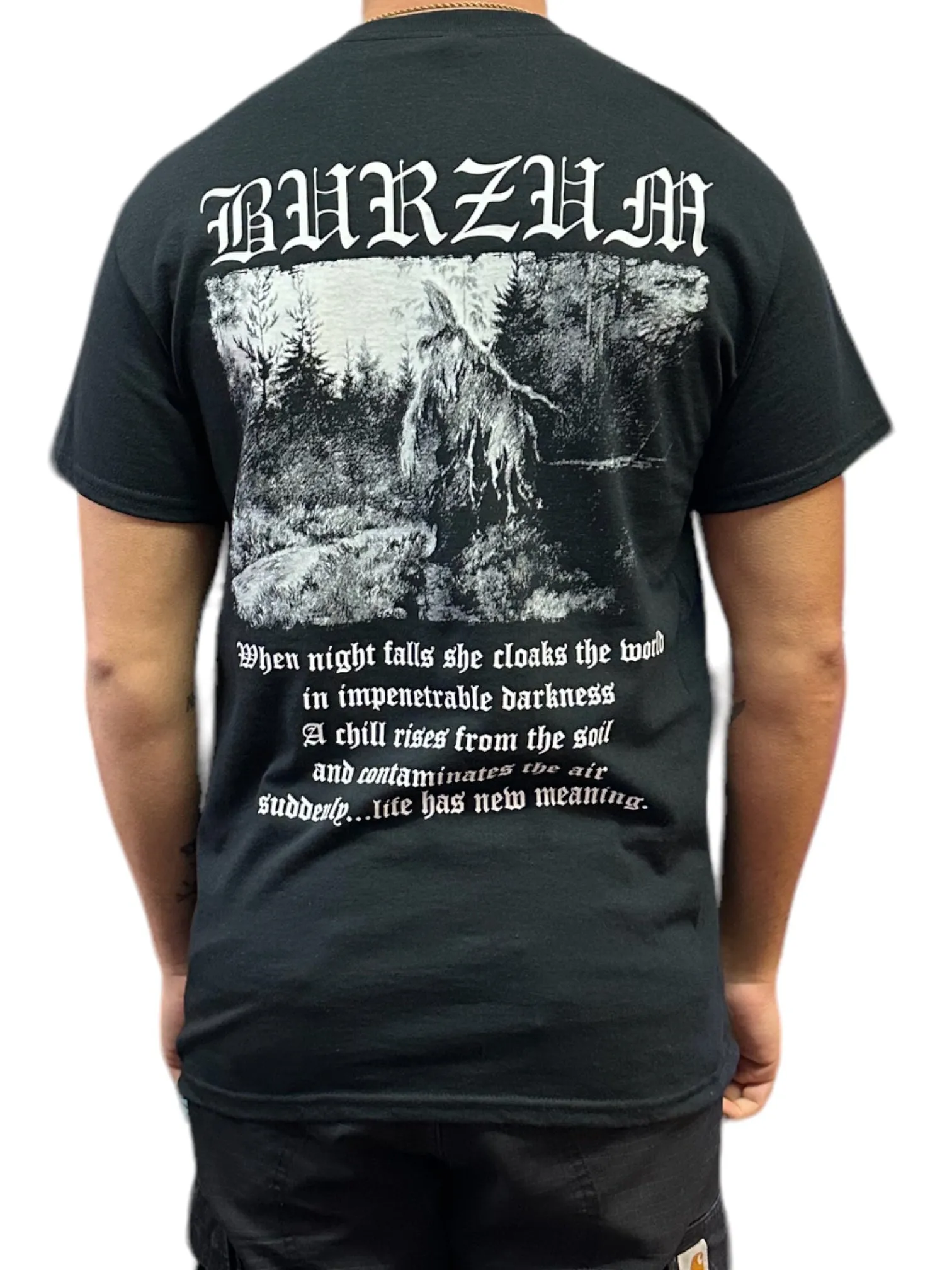 Burzum Filosofem 2018 Official Unisex T Shirt Various Sizes Front & Back Print: NEW