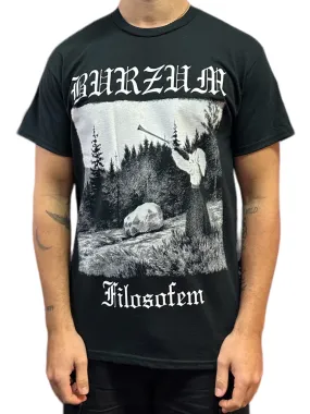 Burzum Filosofem 2018 Official Unisex T Shirt Various Sizes Front & Back Print: NEW