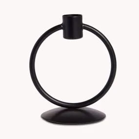 Candle Holder Iron Circle Pokoloko ea