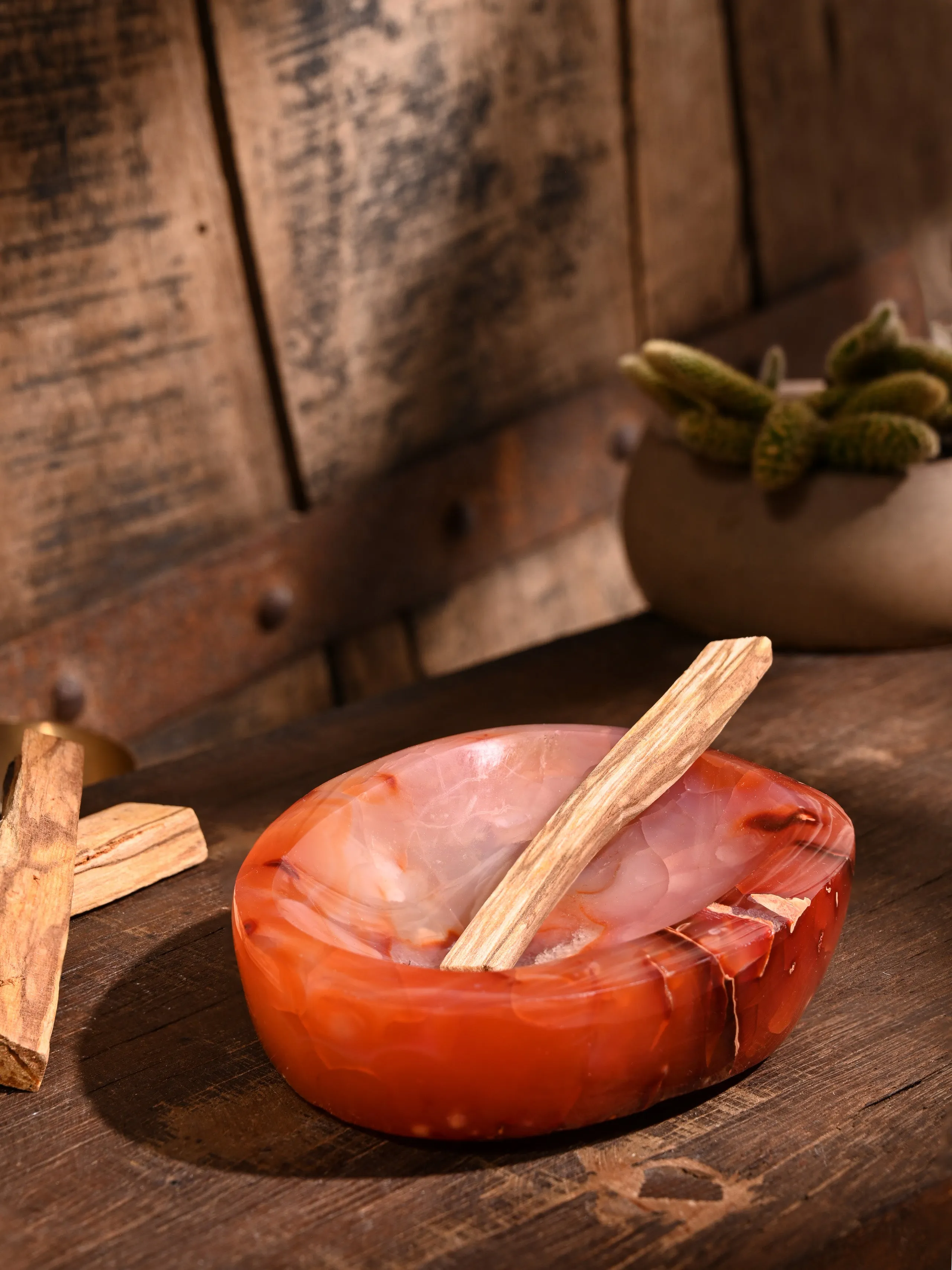 Carnelian Crystal Bowl