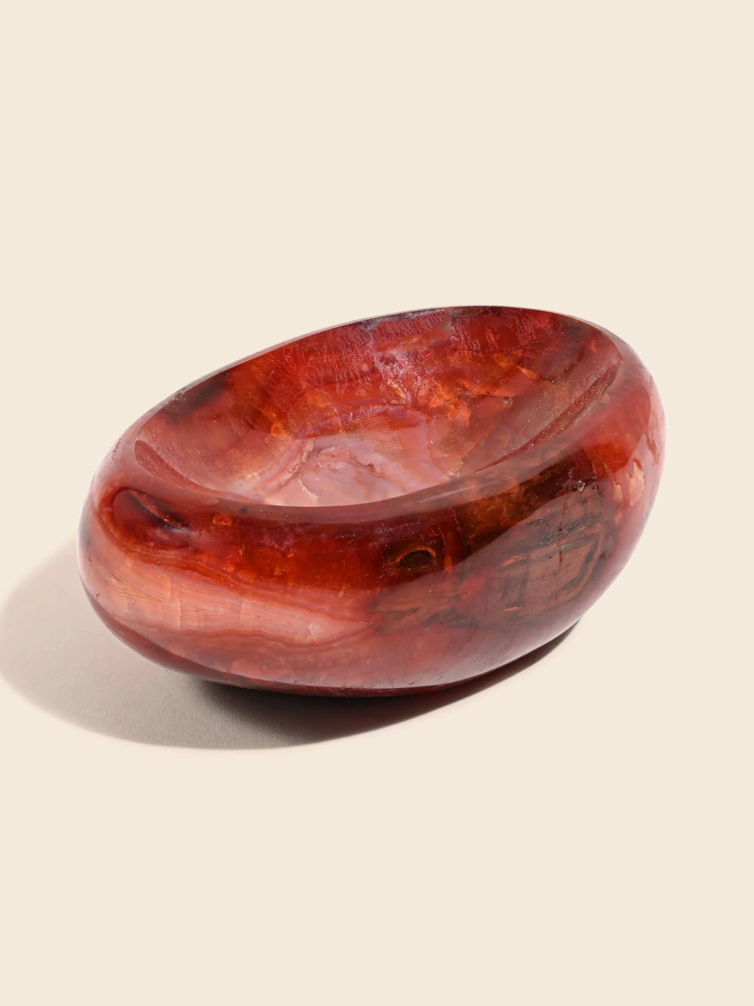 Carnelian Crystal Bowl