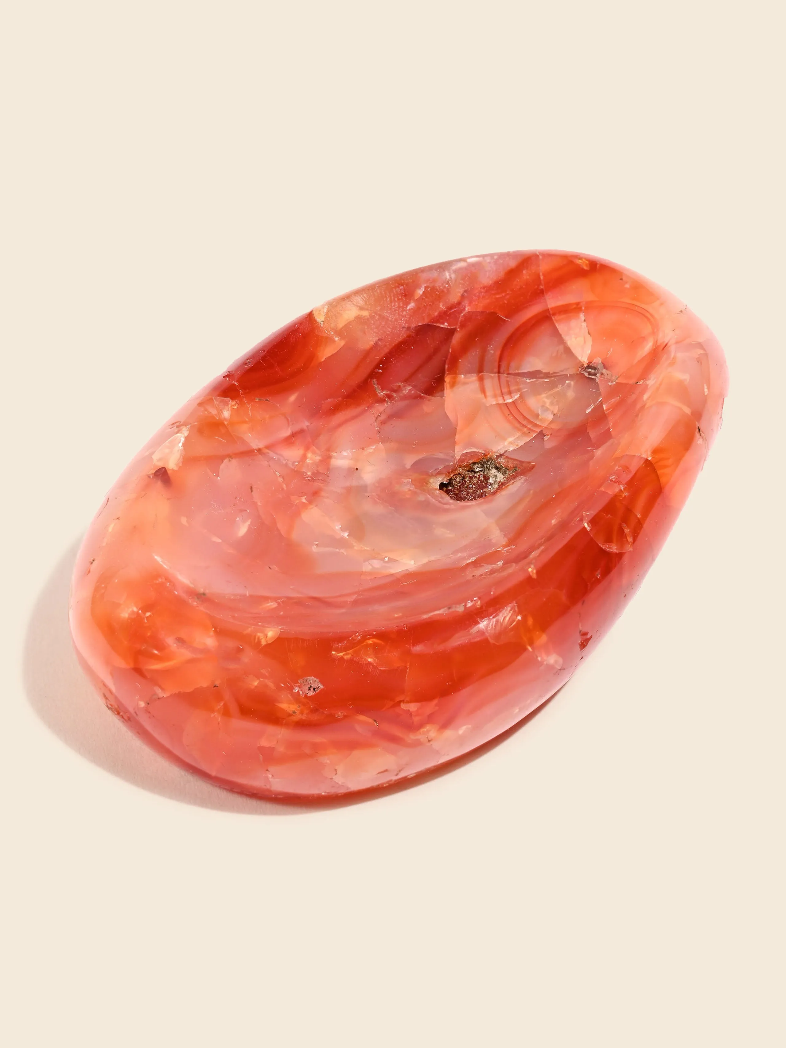 Carnelian Crystal Bowl