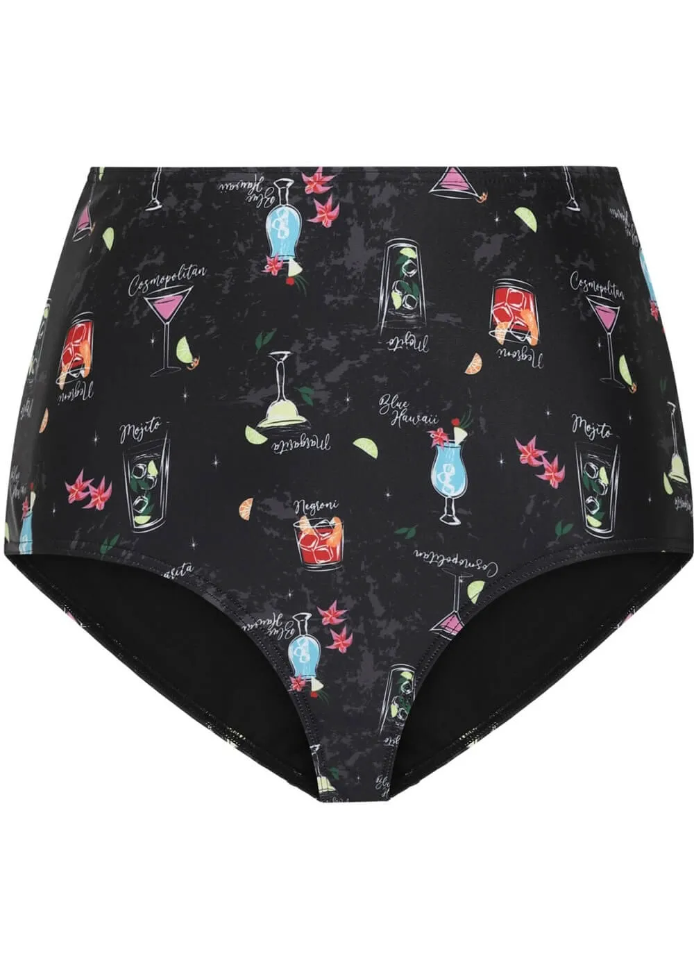 Collectif Cocktail Menu 50's Bikini Bottoms Black