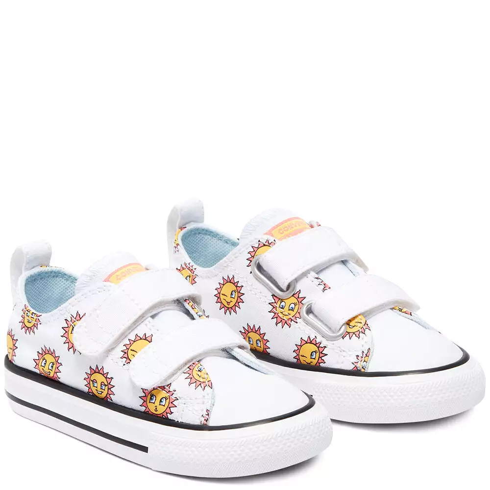 Converse- kids Chuck Taylor All Star 2V Low Top Sun Graphic Easy-On 770703