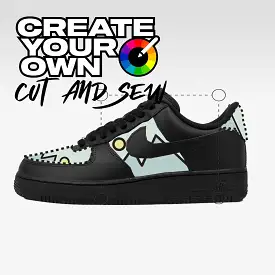 Cut & Sew (Create Your Own) - Black Air Force 1 Custom