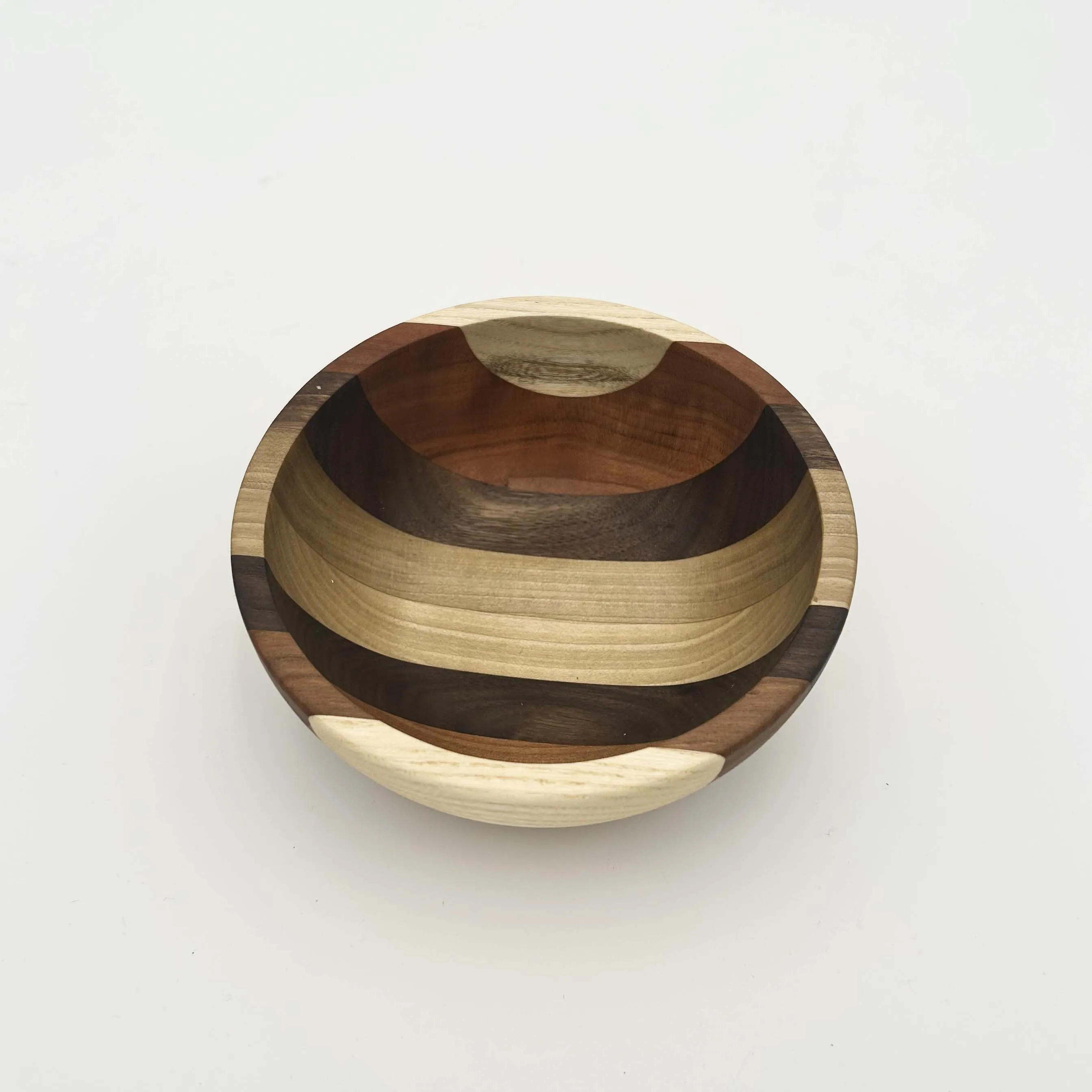 Dickinson Woodworking - Multiwood Bowl - Small 6 #840