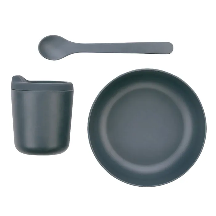 Ekobo Toddler Feeding Set Storm Grey