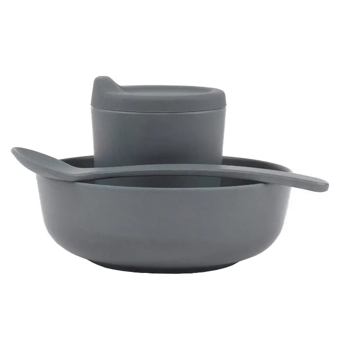 Ekobo Toddler Feeding Set Storm Grey