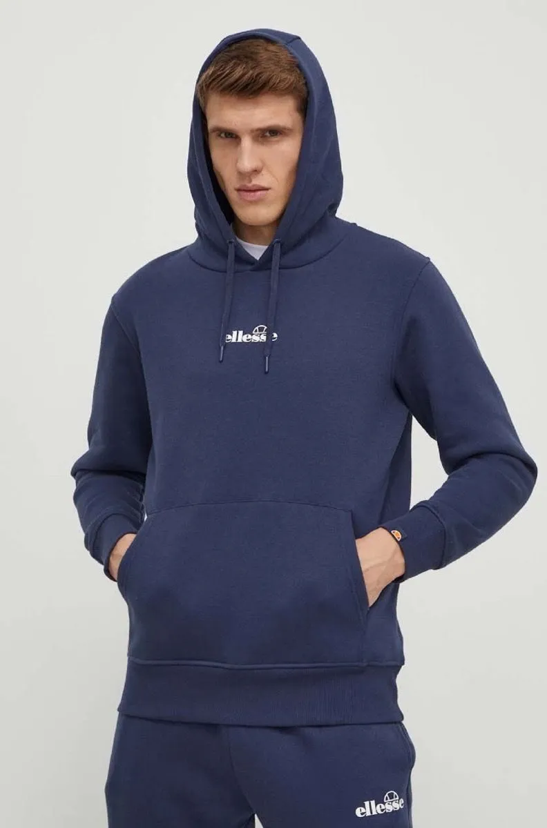 Ellesse Pershuta Overhead Hooded Sweatshirts Navy