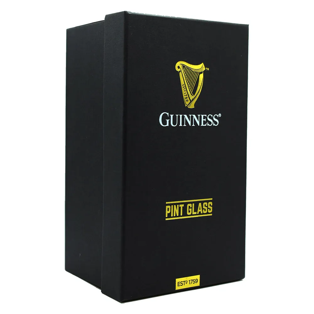 Engraved Best Dad Guinness Gravity Pint with Gift Box