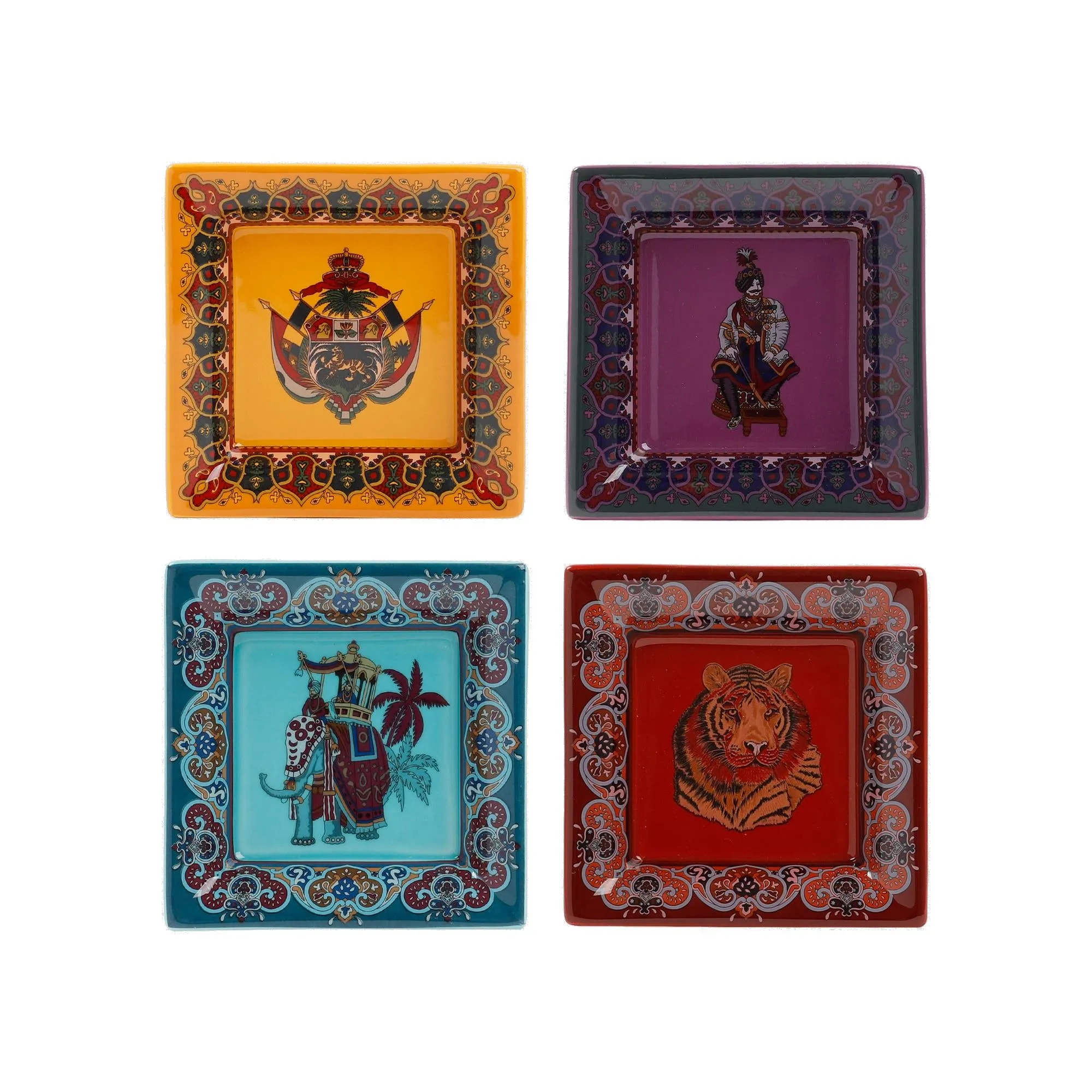 Etro Home Maharaja  Four Tray Set