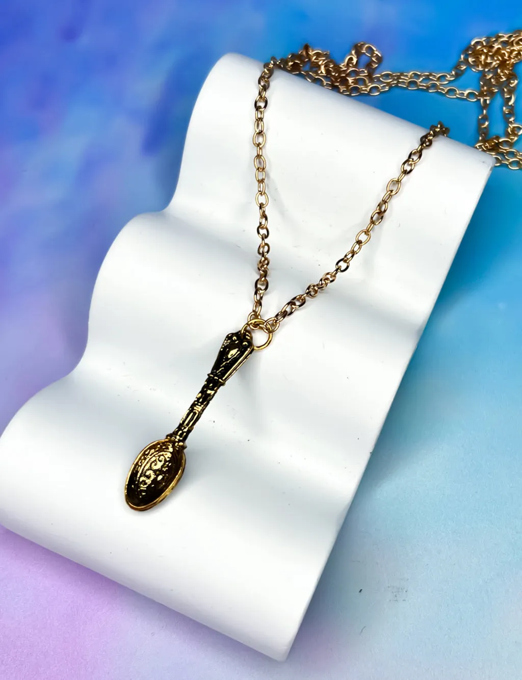 EXPLOIT SPOON NECKLACE - GOLD