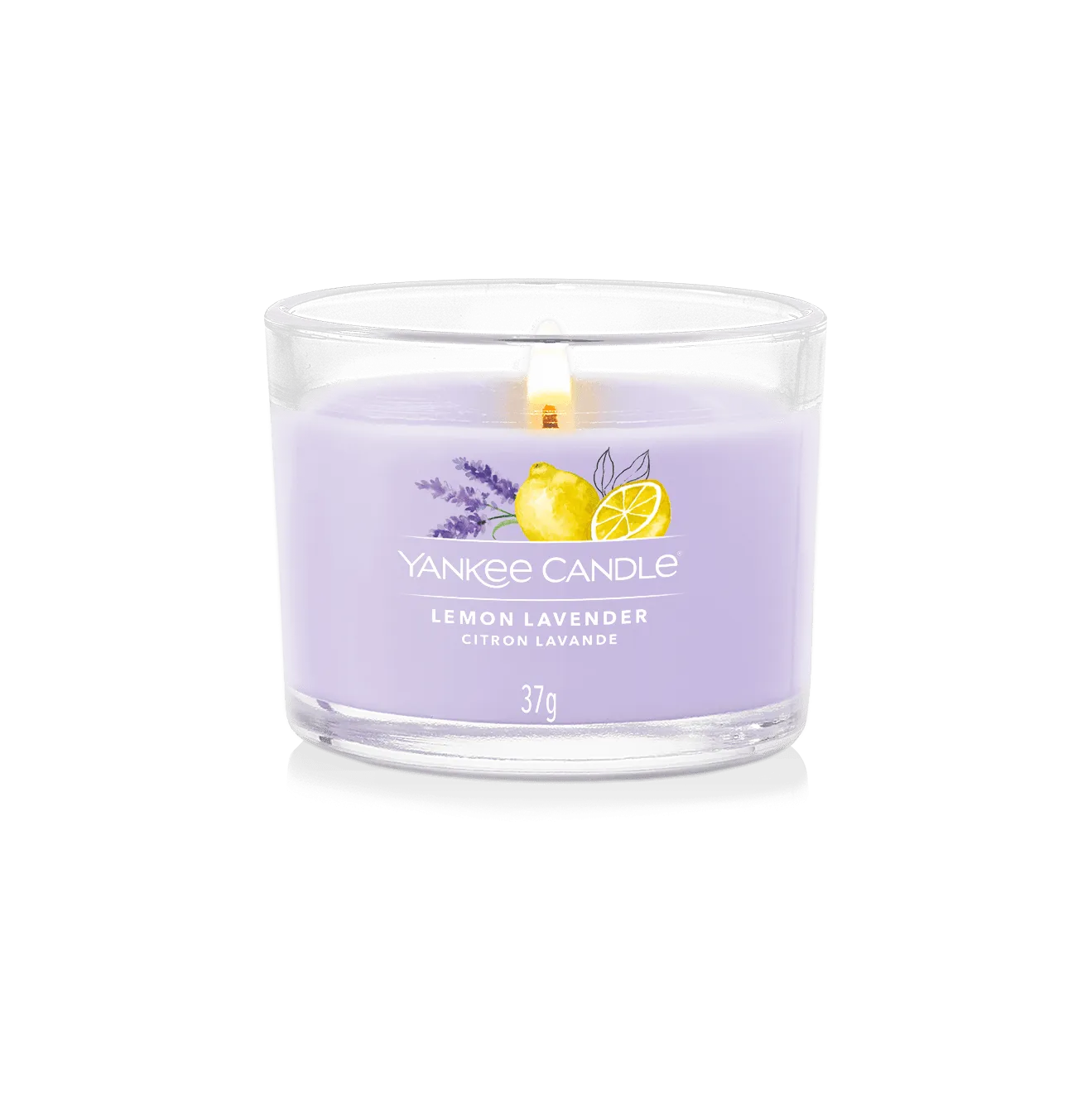 Filled Votive Lemon Lavender