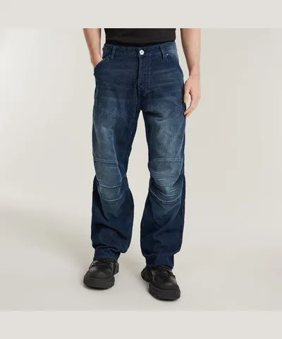 G-Star RAW Men 5620 G-Star Elwood 3D Loose Jeans Dark blue Size 32-30