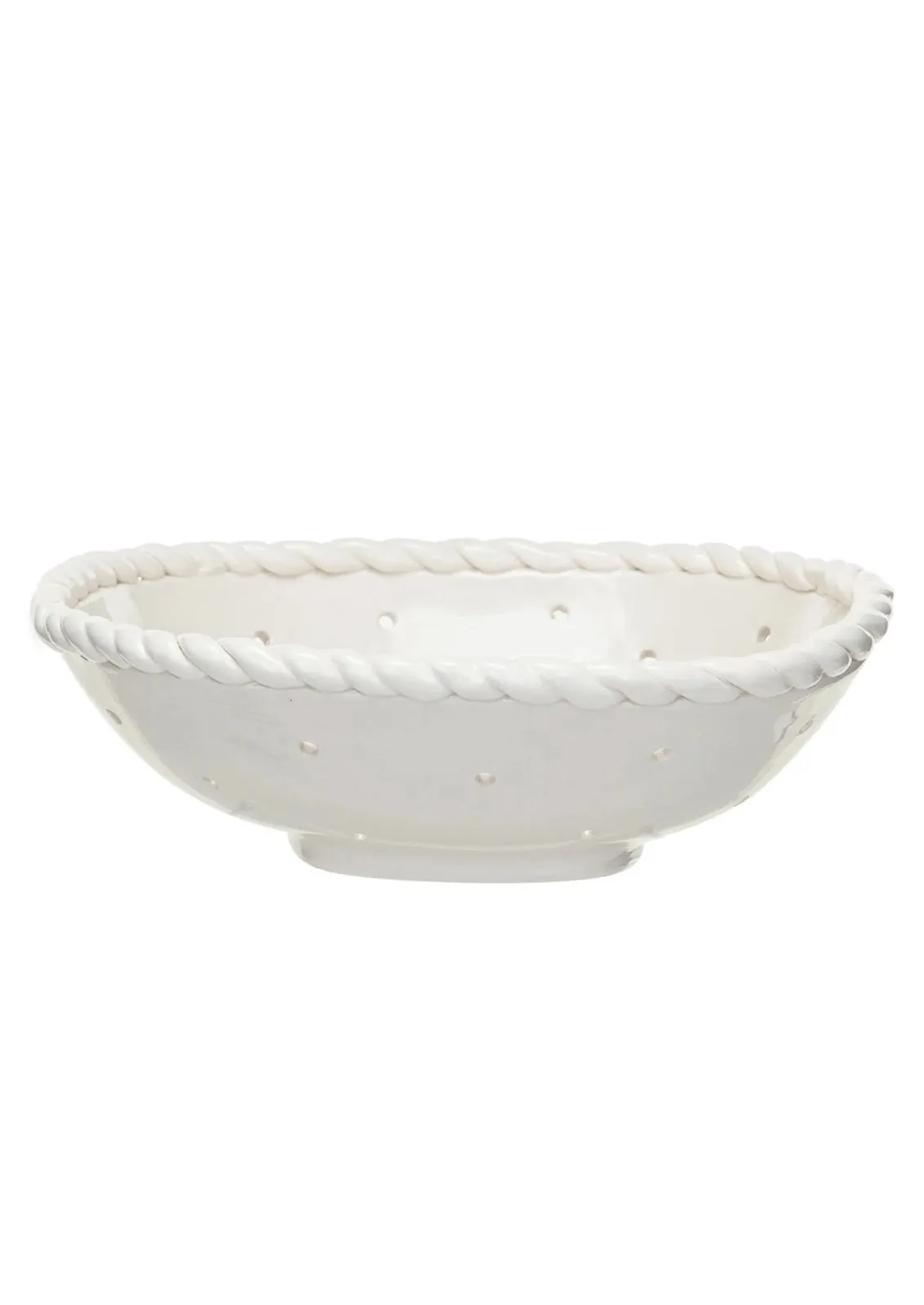 Gia Ceramic Colander Bowl