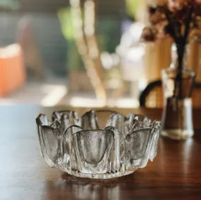 Glass Mid Century Bowl