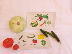 Handpainted customized lebanese tray