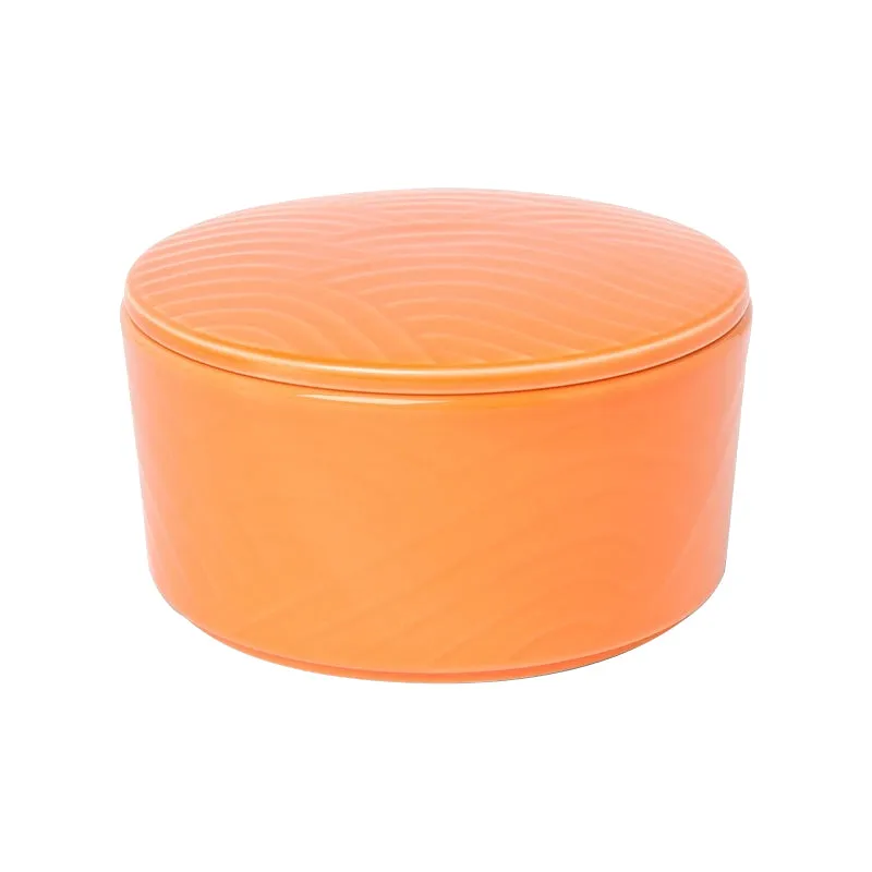 Himari Orange Bowl with Cover