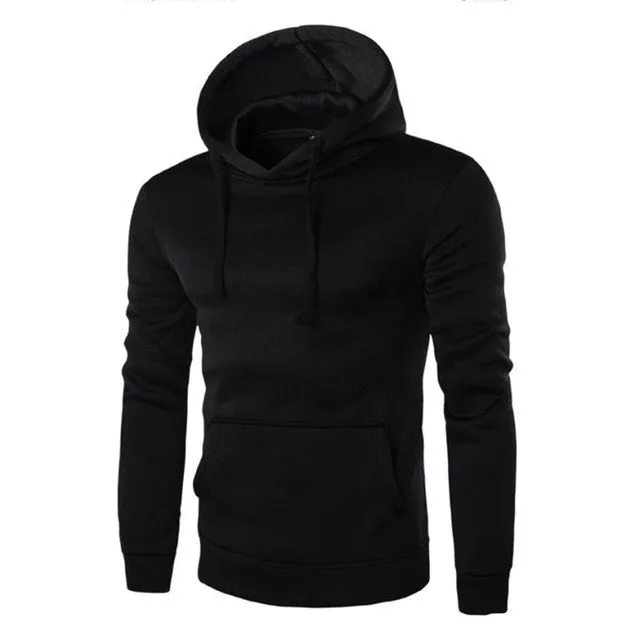 Hot Sale hoodies Men Fashion Long Sleeve Hooded Sweatshirt Tops Outwear Hip hop Streetwear Tracksuit sudaderas hombre &03 GS