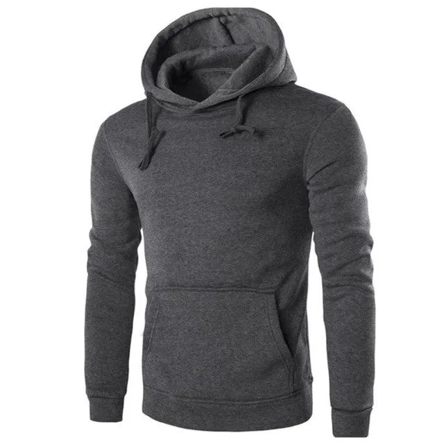 Hot Sale hoodies Men Fashion Long Sleeve Hooded Sweatshirt Tops Outwear Hip hop Streetwear Tracksuit sudaderas hombre &03 GS