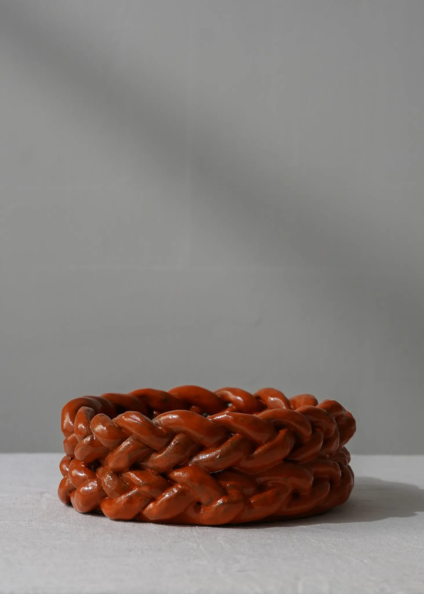 Intertwined Bowl Orange