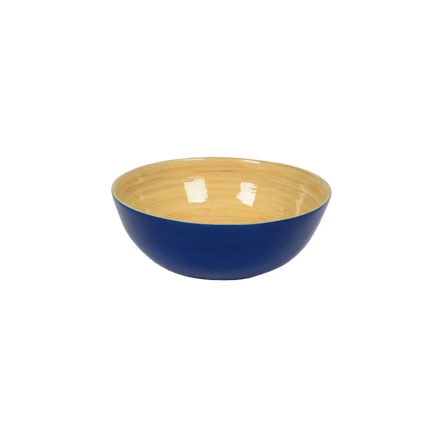 Lacquered Bamboo Bowls, 7 D x 3 H