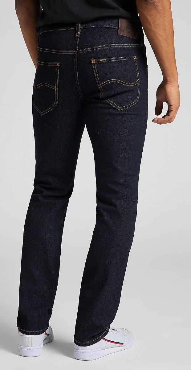 Lee Daren Zip Regular Straight Denim Jeans Rinse