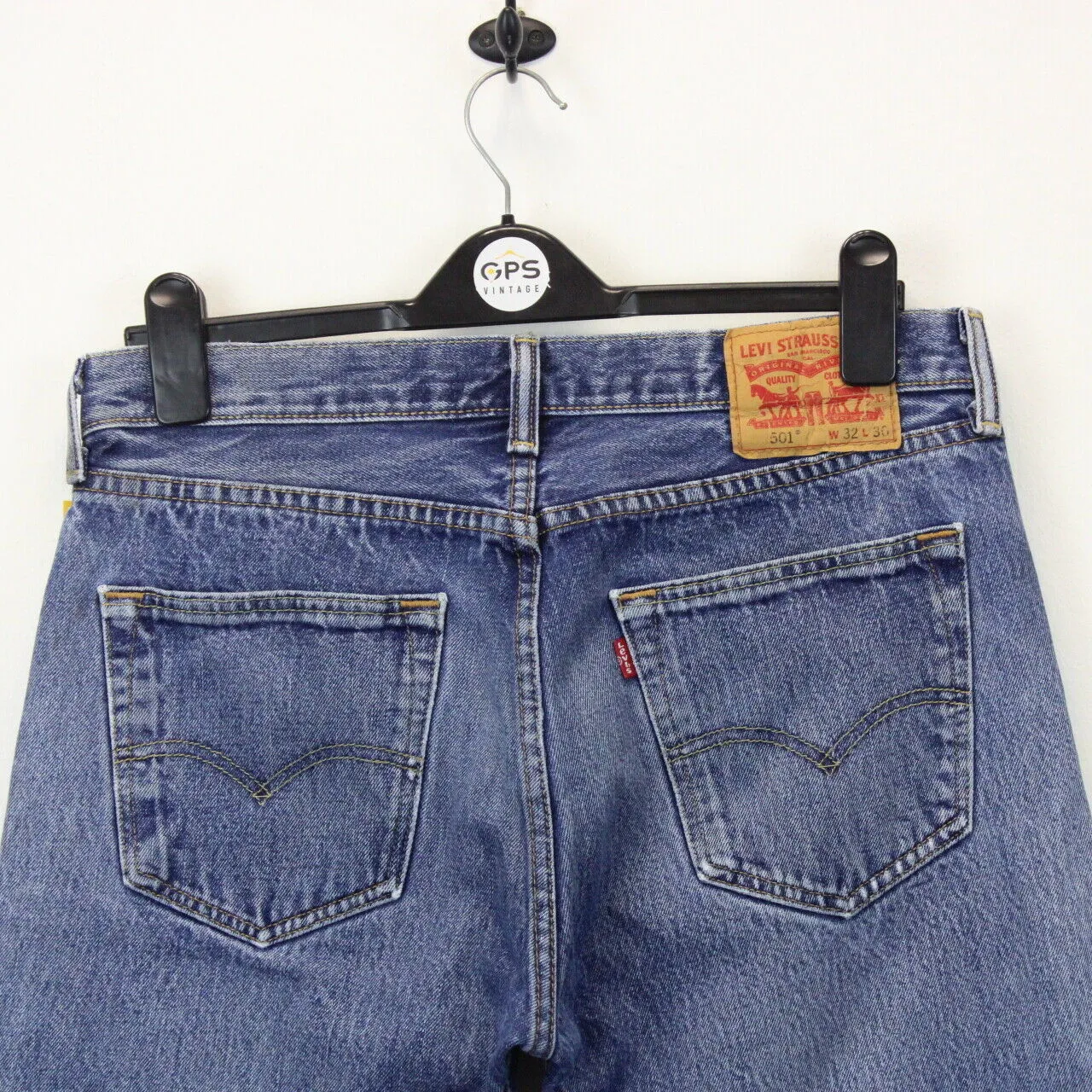 LEVIS 501 Jeans Mid Blue | W32 L30