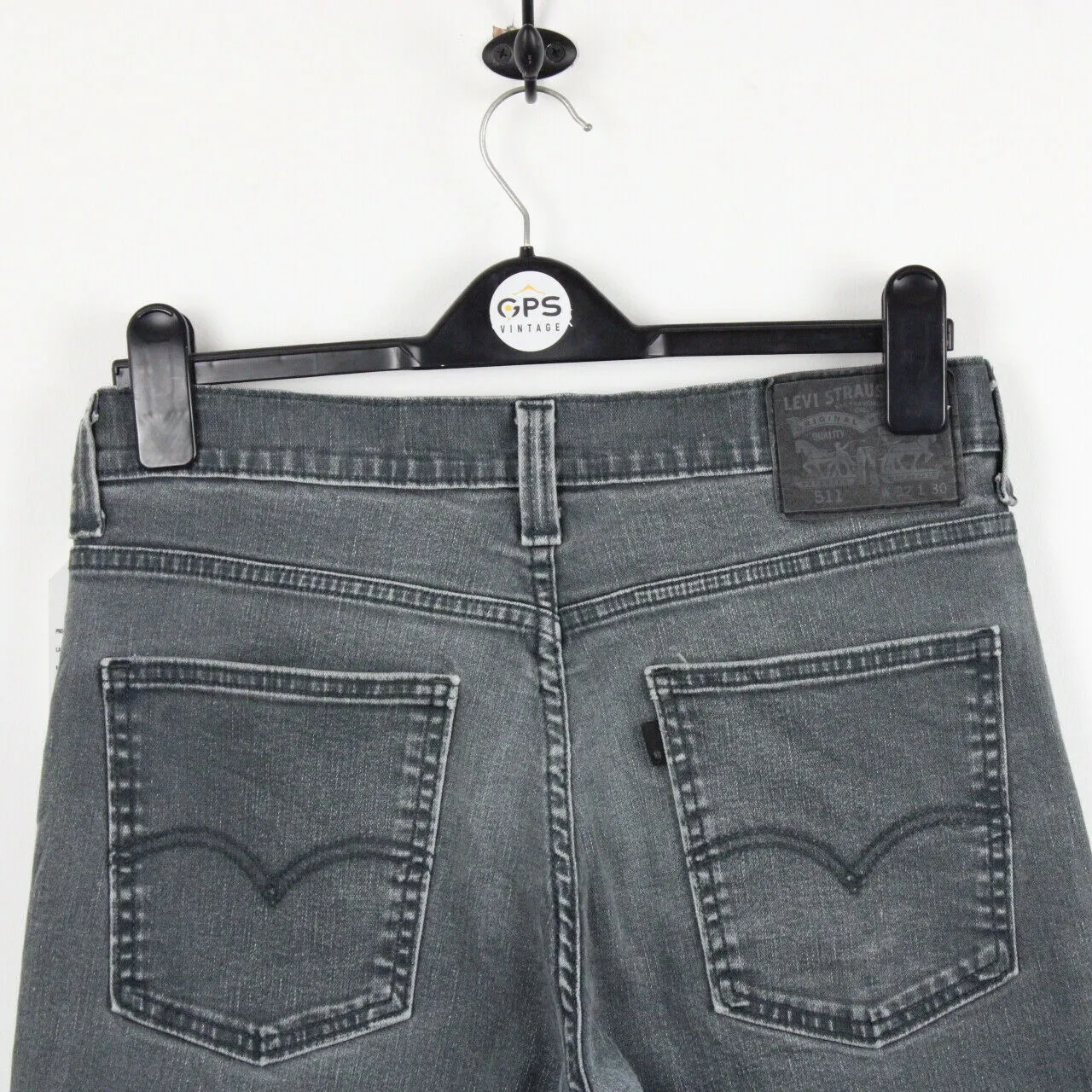 LEVIS 511 Jeans Grey Charcoal | W32 L30