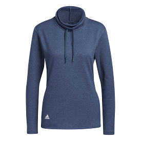 Maple Leafs Adidas Women's Melange Mockneck Crew