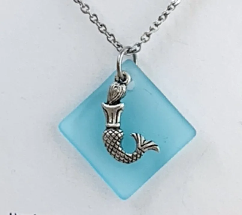 Mermaid Sea Glass Necklace