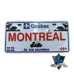 Montreal metal Magnet.