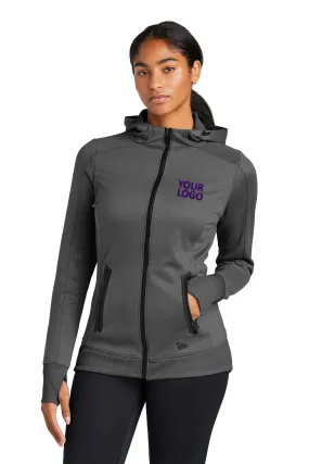 New Era Ladies Venue Custom Zip Hoodies, Graphite