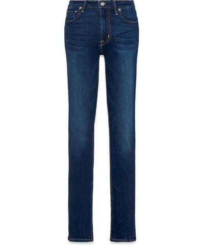 Noend Denim Blue Augusta High Rise Skinny Jeans In Orbit