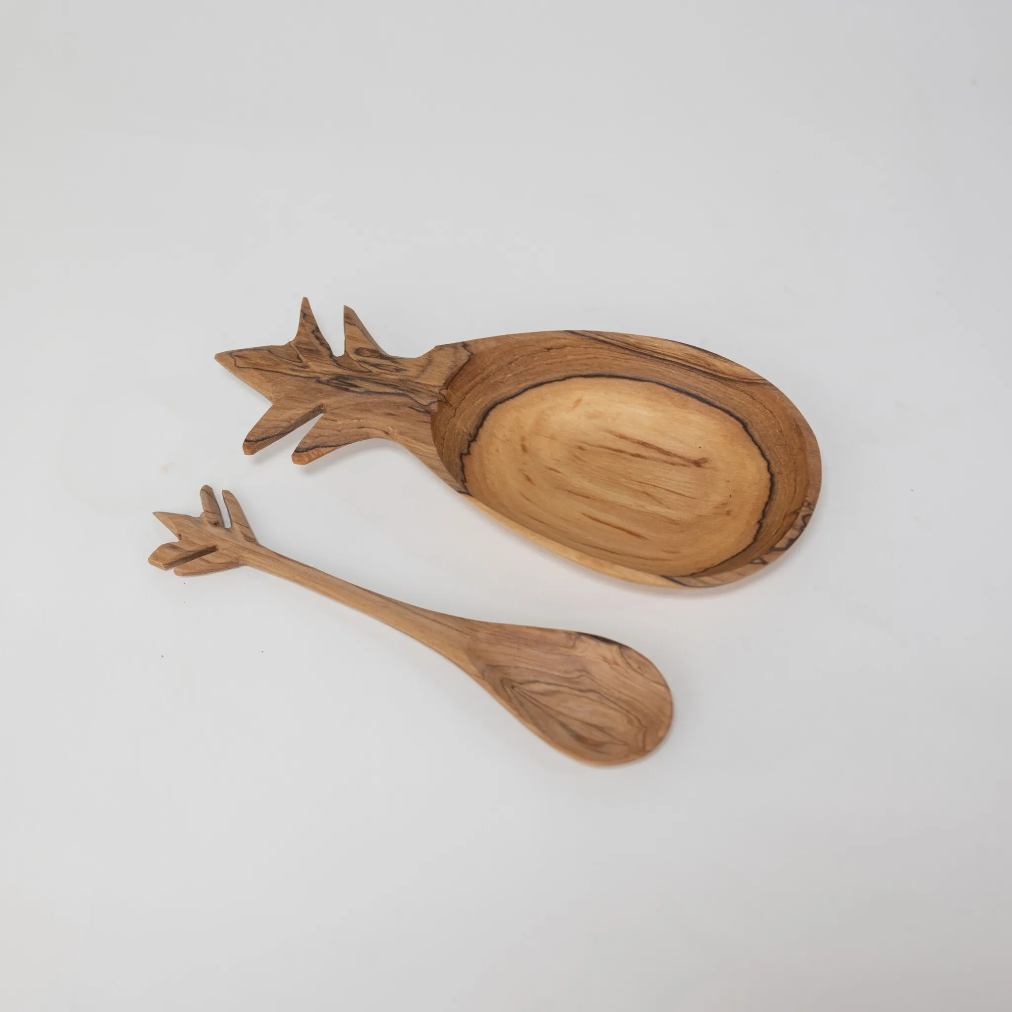 Olivewood Pineapple Spoon