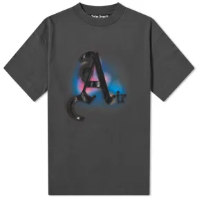 Palm Angels Spray Air Logo T-ShirtBlack & Multi