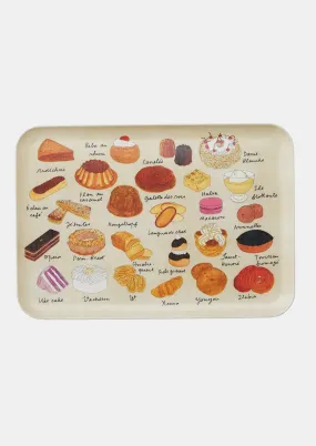 Pastries Coated Linen Tray