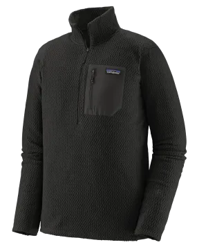 Patagonia R1 Air Zip-Neck - Black | Shop Shirts & Tops at Trojan Wake Ski Snow & Snow Skiers Warehouse