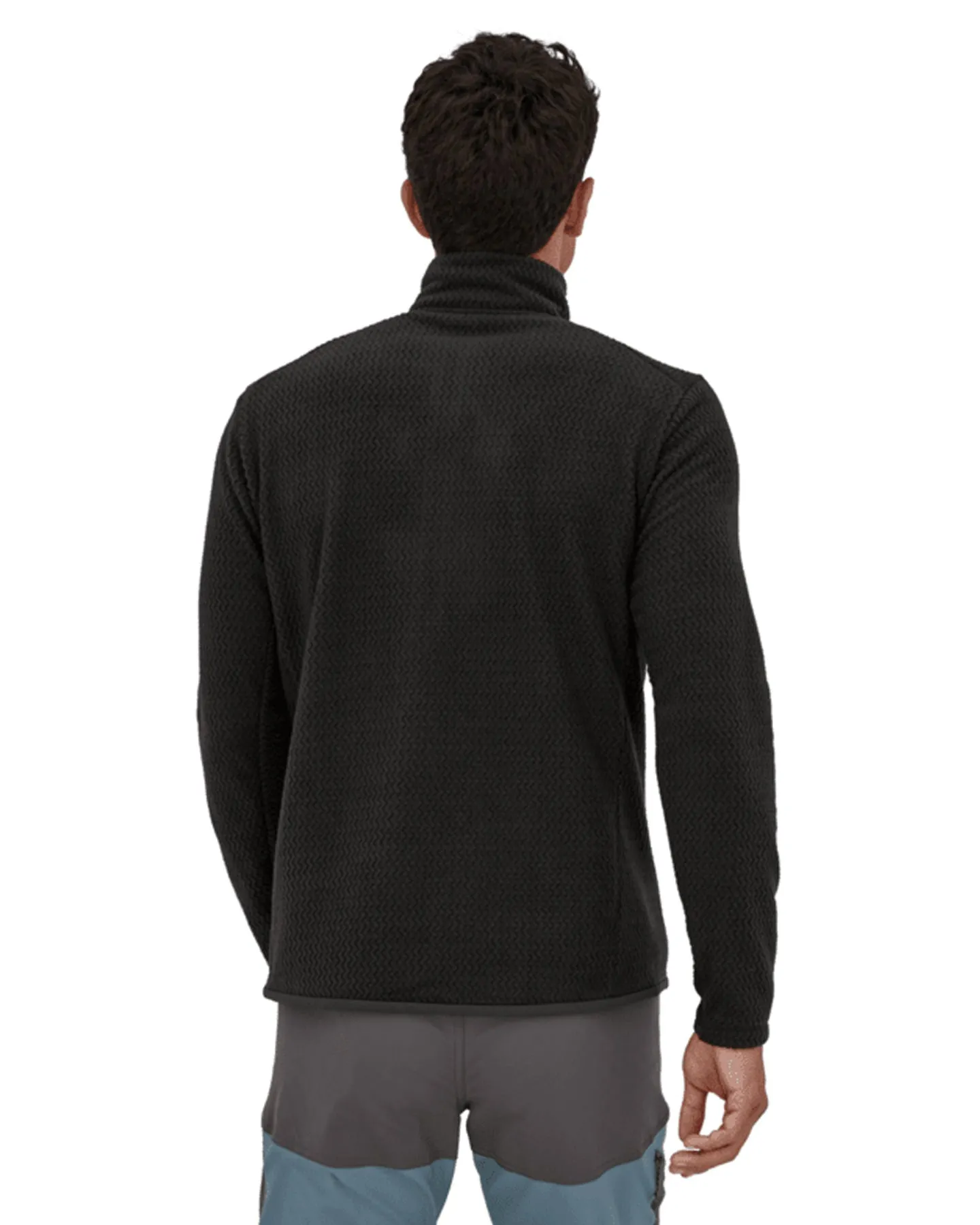 Patagonia R1 Air Zip-Neck - Black | Shop Shirts & Tops at Trojan Wake Ski Snow & Snow Skiers Warehouse