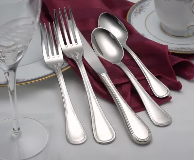 Pearl Flatware Stainless Steel Made in USA 65pc Set