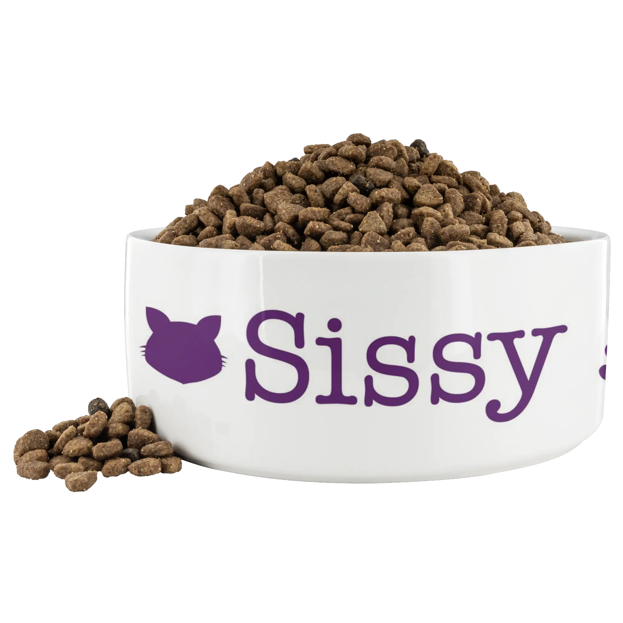 Personalized Cat Bowl Sissy