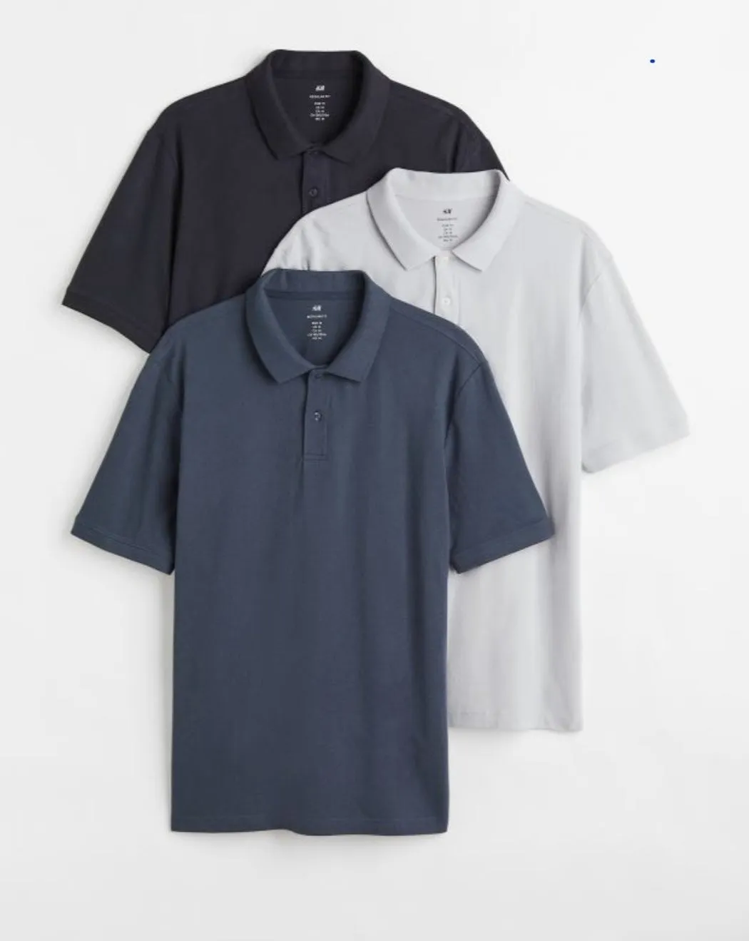 Pique Polo Shirts - Pack of 3