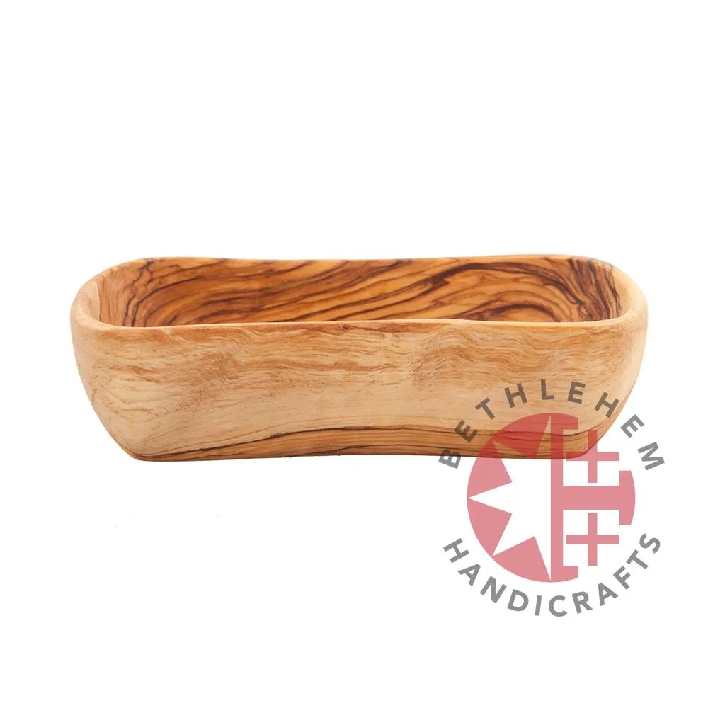 Rectangle Olive Wood Bowl