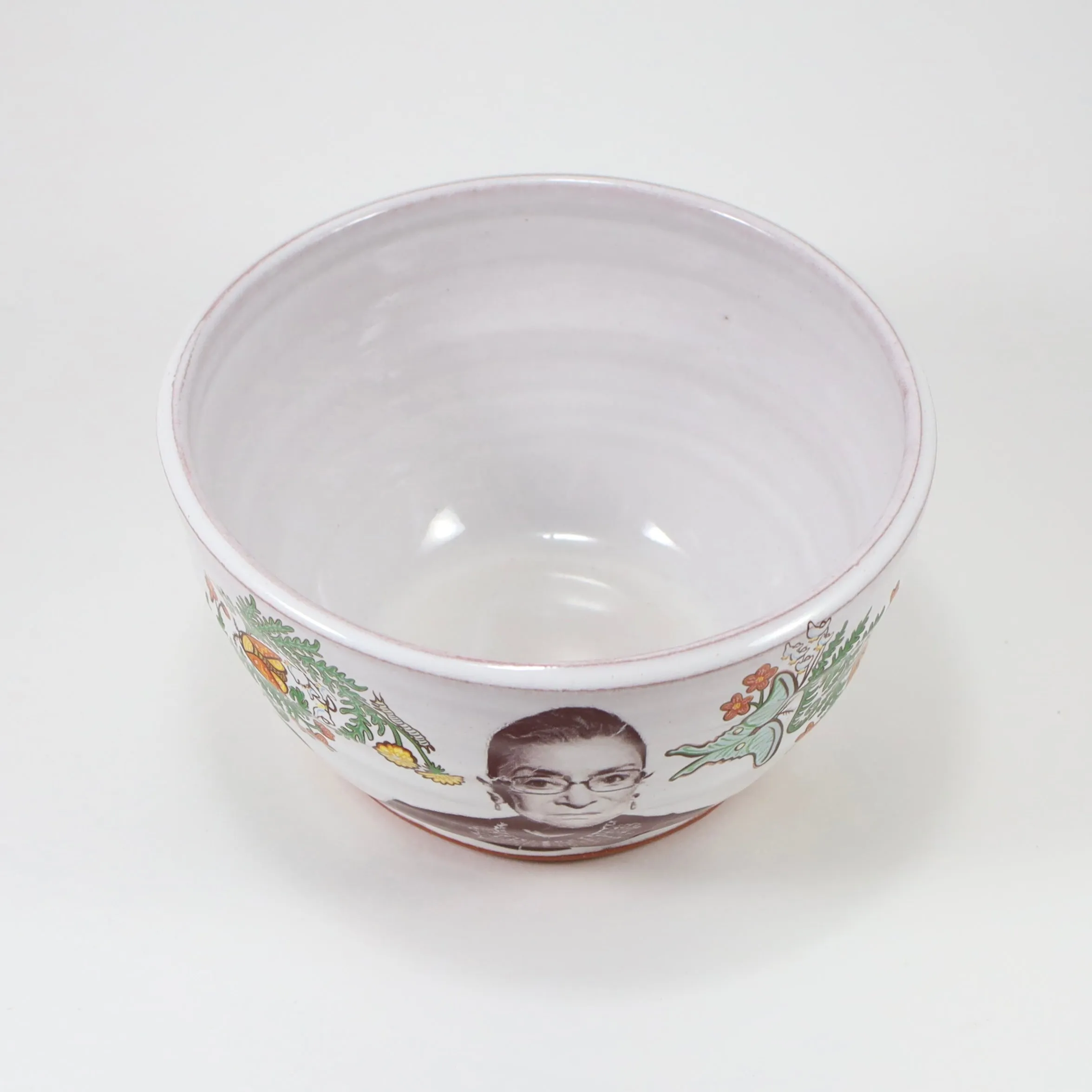 Ruth Bader Ginsburg soup/cereal bowl