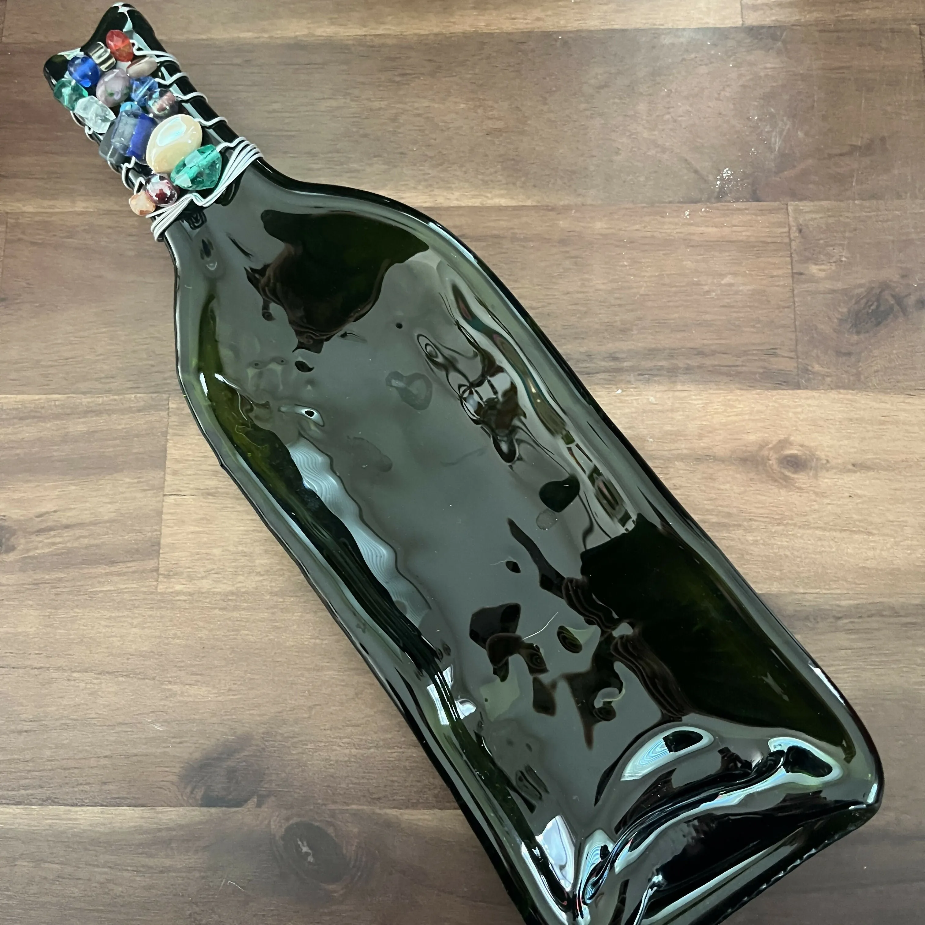 Shmak Creations - Green Bottle Tray