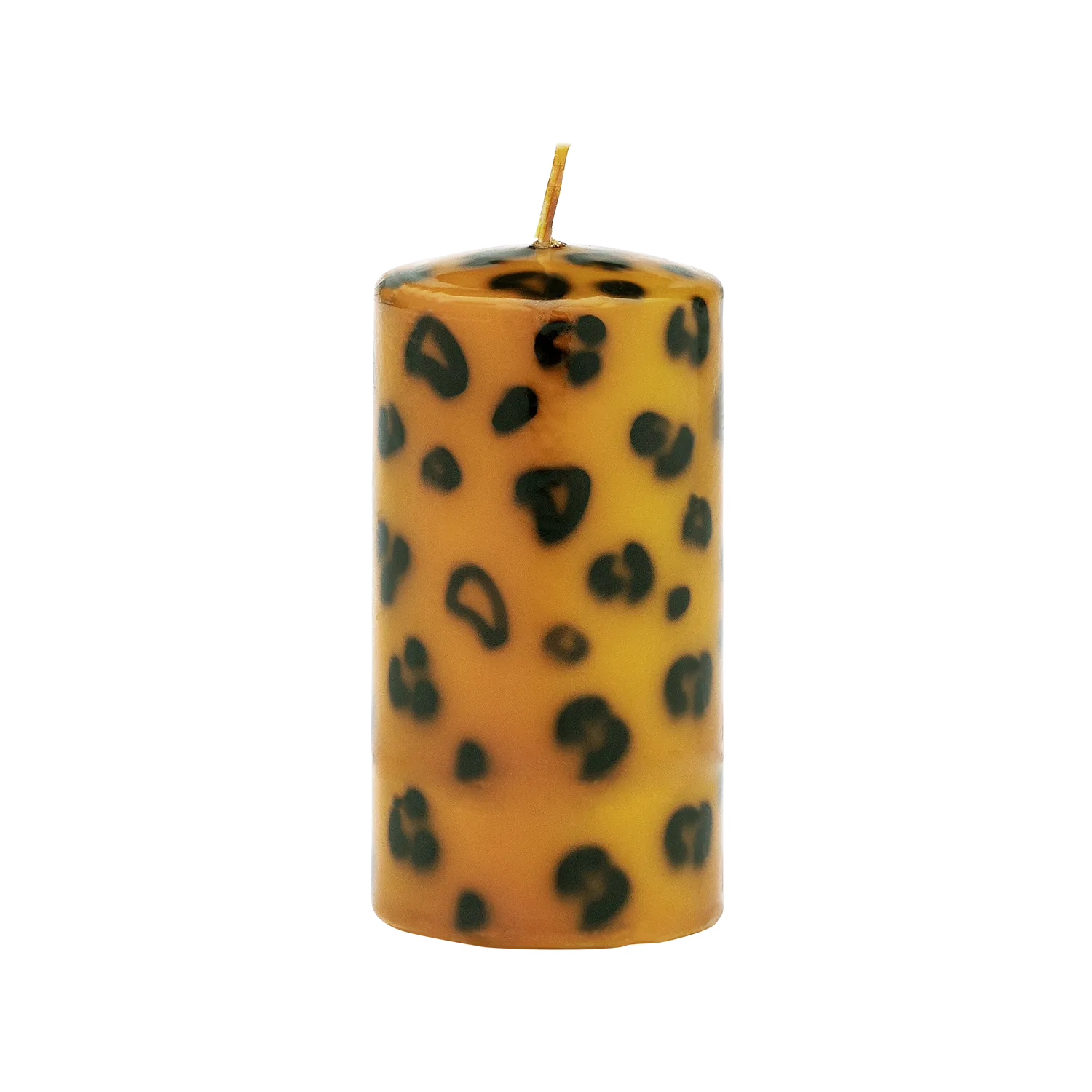 Short Leopard Print Blunt Candle