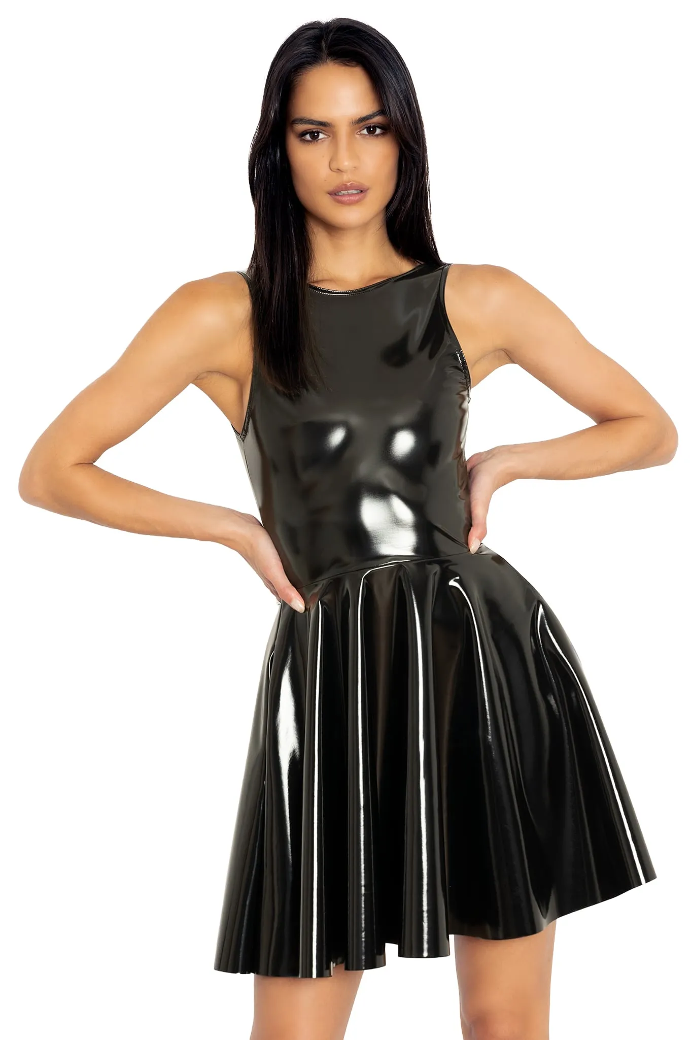 Show Us Ya Tops PVC Underbust Dress